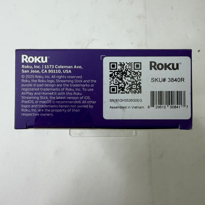 New Roku Streaming Stick Streaming Device