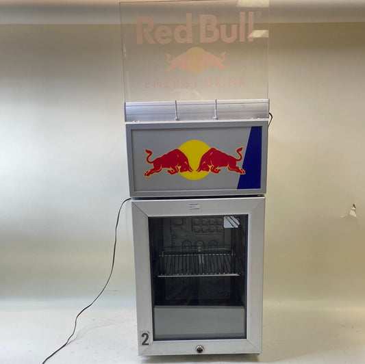 RedBull Mini Fridge With LED Top Sign 110-120v