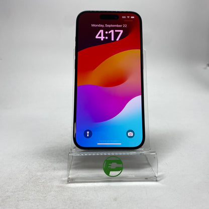 Factory Unlocked Apple iPhone 15 Pro 256GB Black Titanium MTQR3LL/A