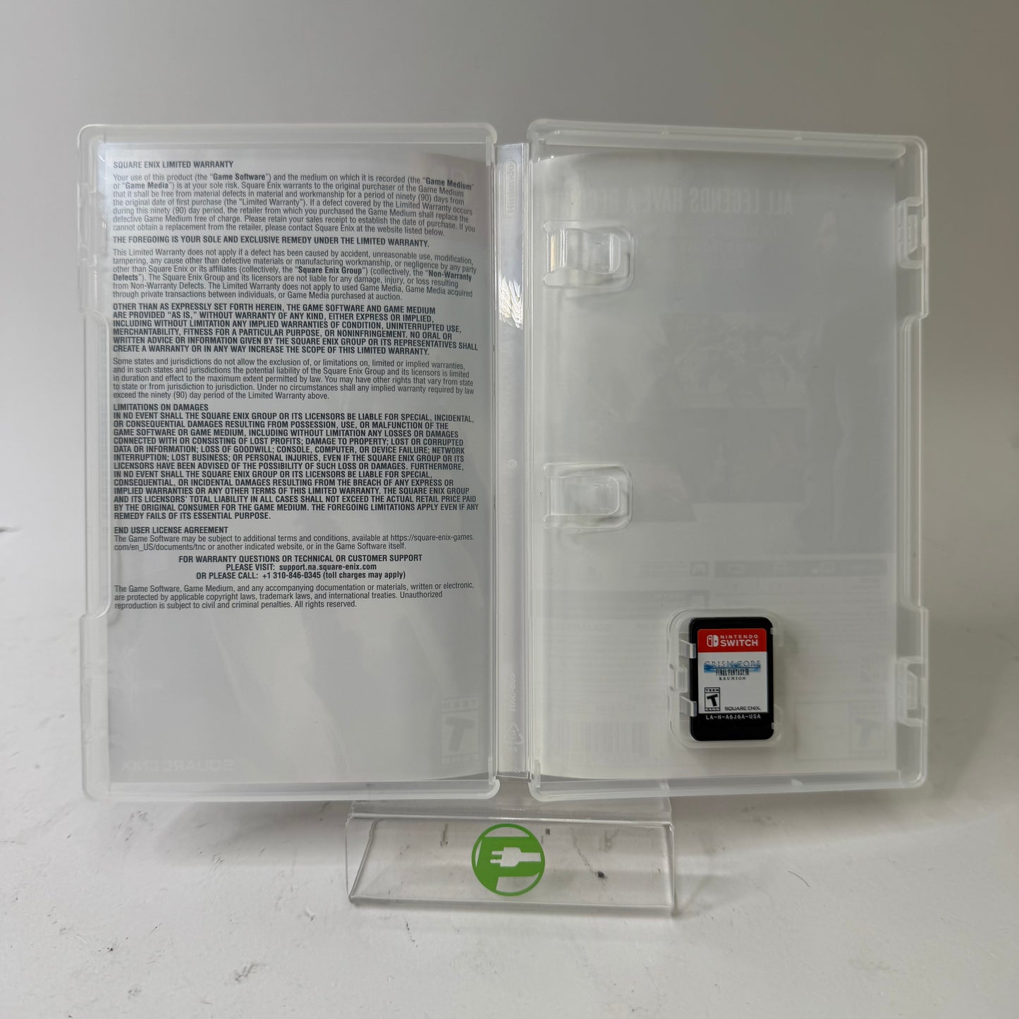 Crisis Core: Final Fantasy VII Reunion (Nintendo Switch, 2022)