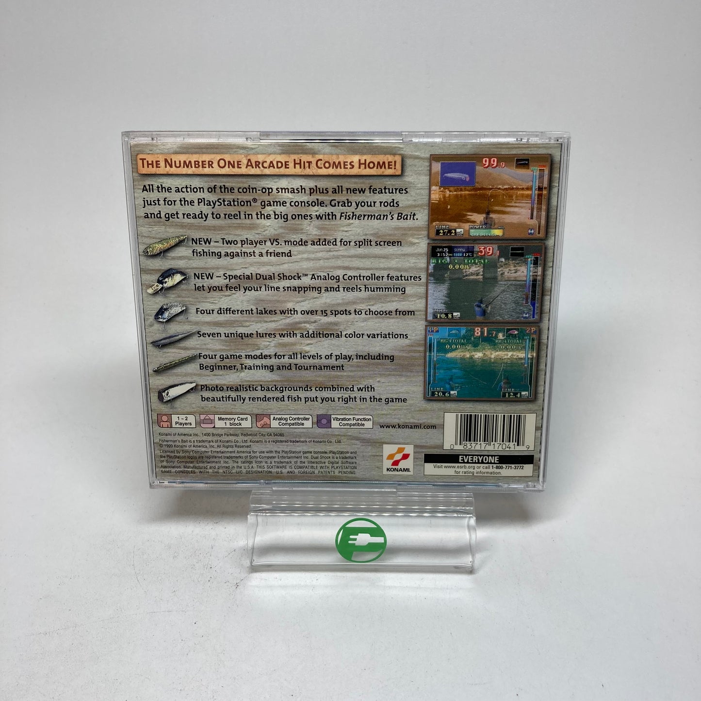Fisherman's Bait (Sony PlayStation 1 PS1, 1999)