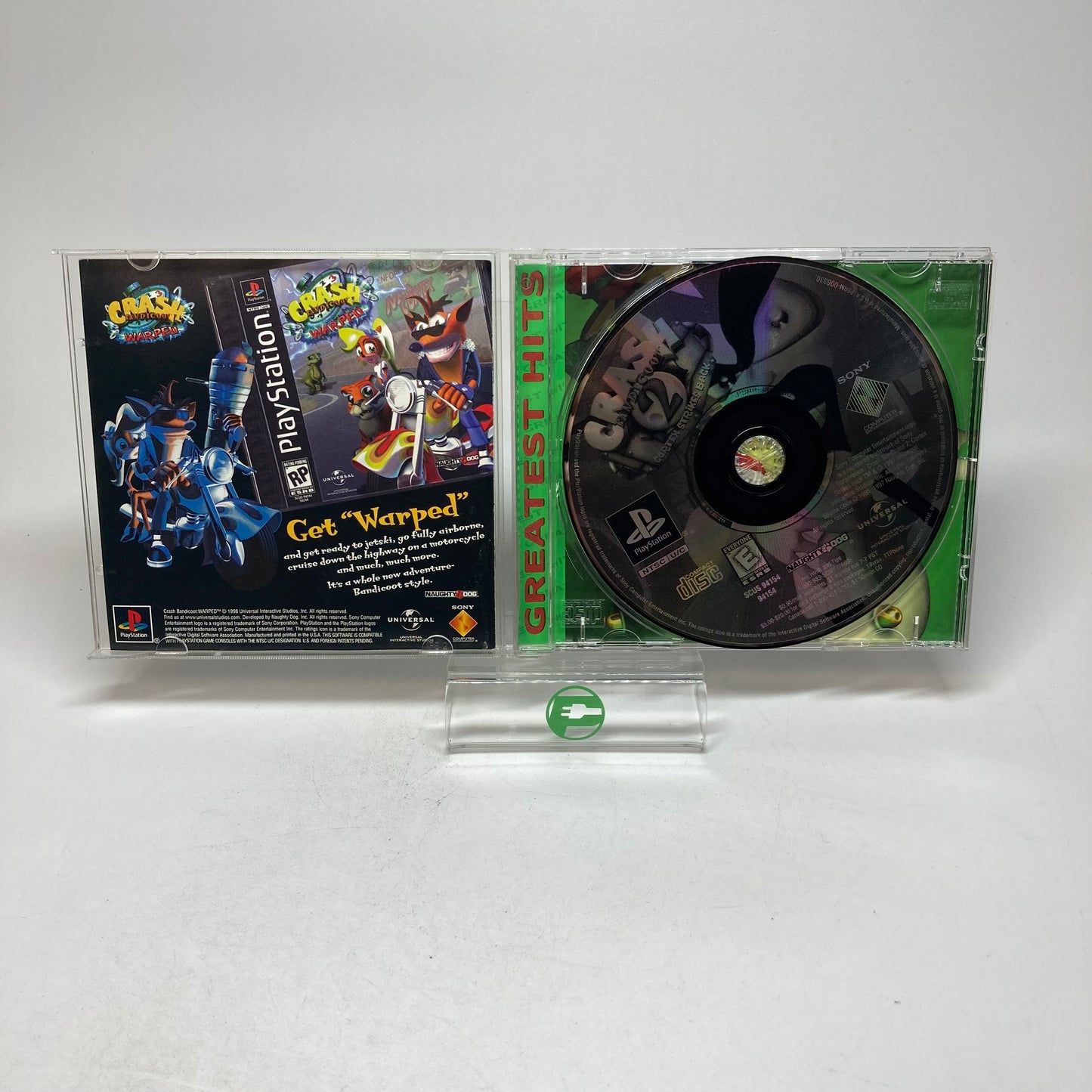 Crash Bandicoot 2 Cortex Strikes Back [Greatest Hits] (Sony PlayStation 1 1998)