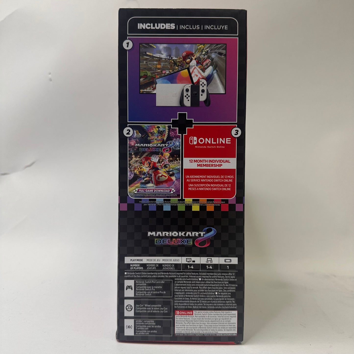 New Nintendo Switch OLED Video Game Console HEG-001 Arctic White