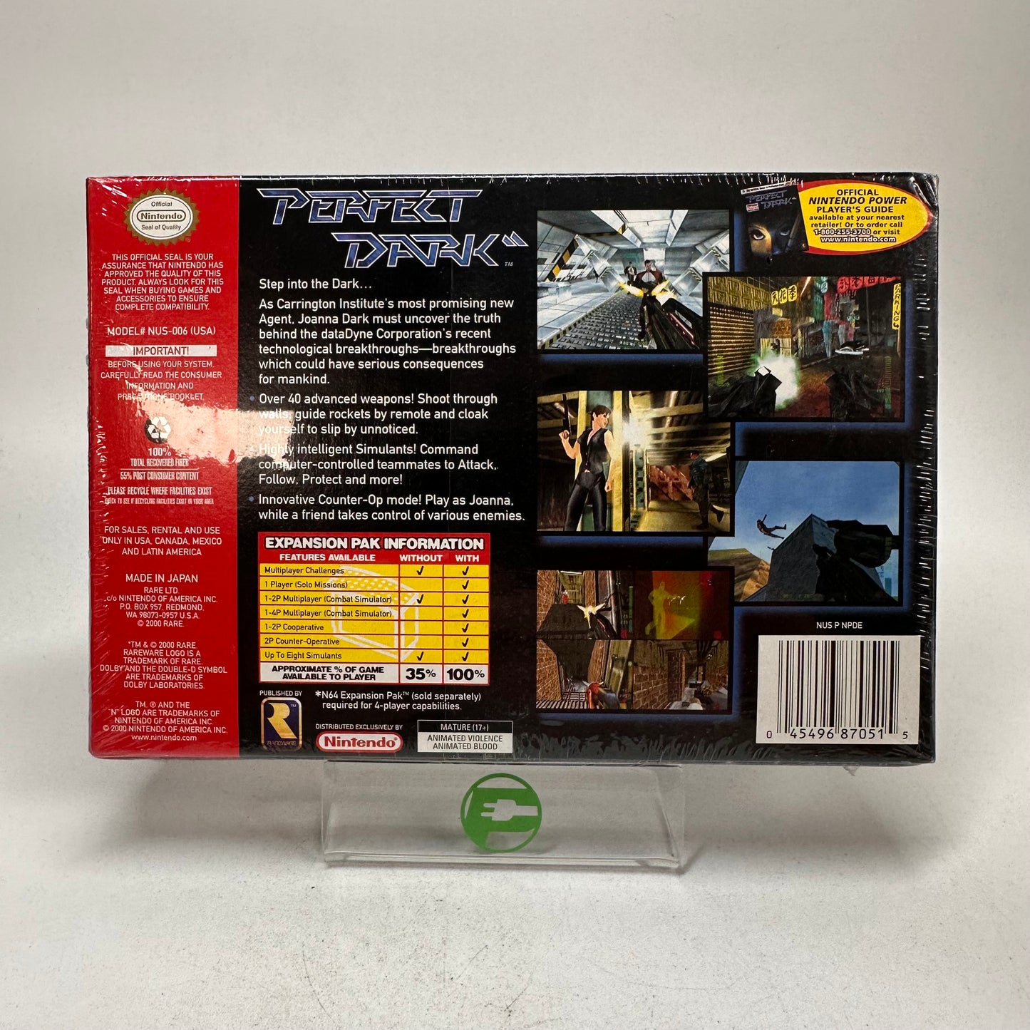 New Perfect Dark (Nintendo 64 N64, 2000)