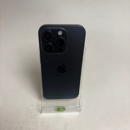 Factory Unlocked Apple iPhone 15 Pro 256GB Blue Titanium MTQV3LL/A
