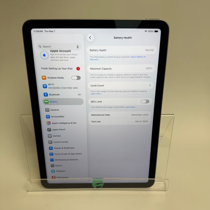 WiFi Only Apple iPad Air 11" M3 256GB Space Gray MCA14LL/A