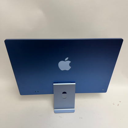 2024 Apple iMac 24" M4 8 Core 4.5GHz 16GB RAM 256GB SSD Blue MWUF3LL/A