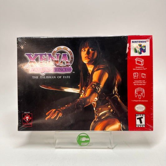 New Xena Warrior Princess (Nintendo 64 N64, 1999)