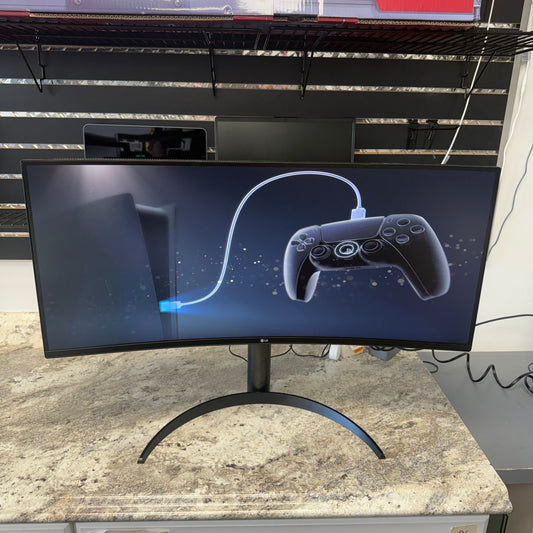 LG 34" 34WP65C-B WQGD VA Curved Monitor