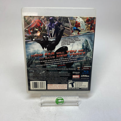 Spiderman Web of Shadows (Sony PlayStation 3 PS3, 2008)