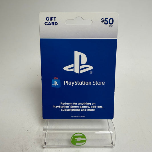 Sony Playstation  $50 Gift Card