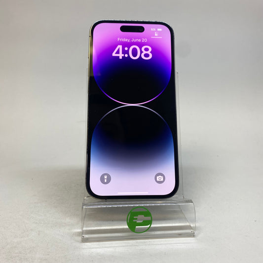 Factory Unlocked Apple iPhone 14 Pro 256GB Deep Purple MQ1D3LL/A