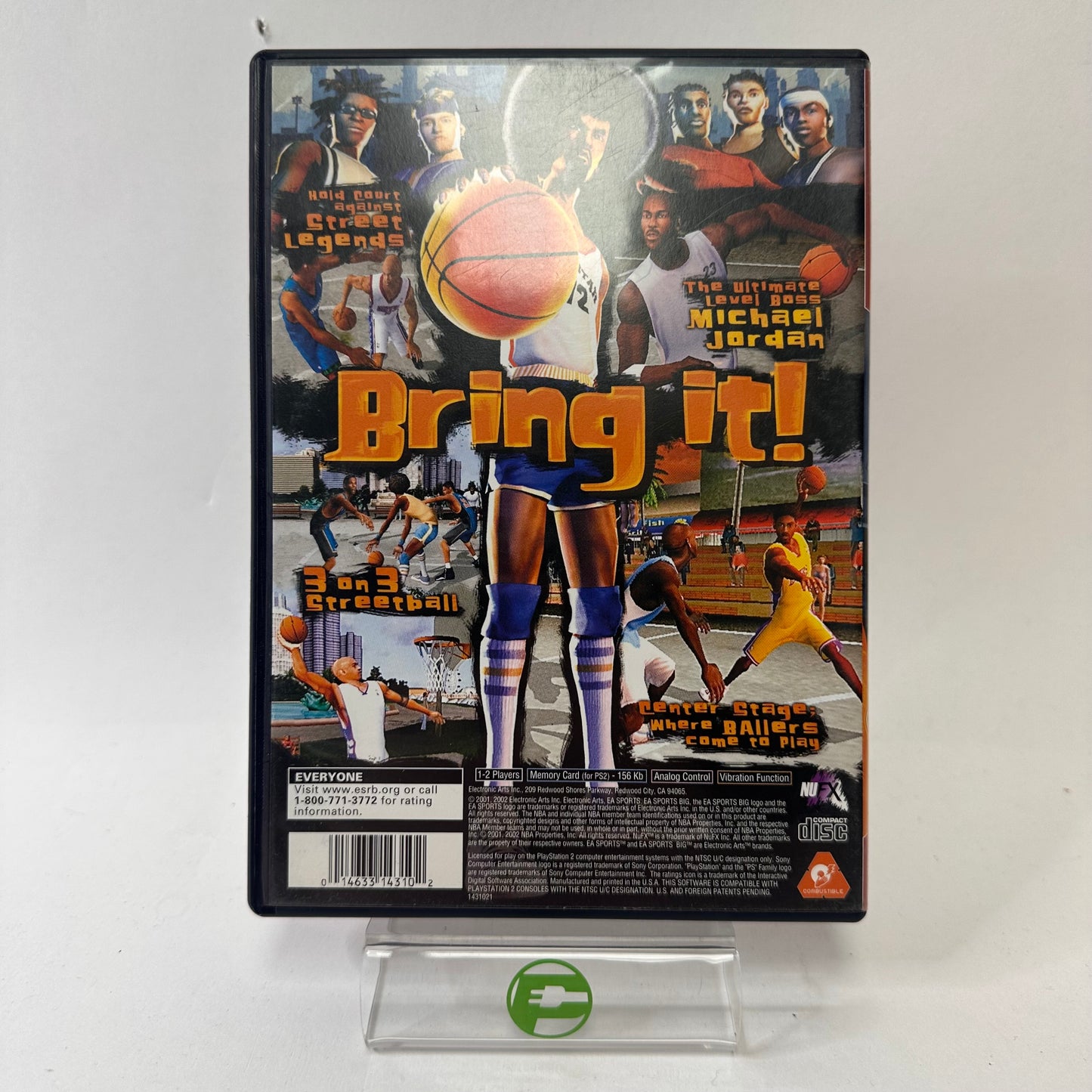 NBA Street (Sony PlayStation 2 PS2, 2001)