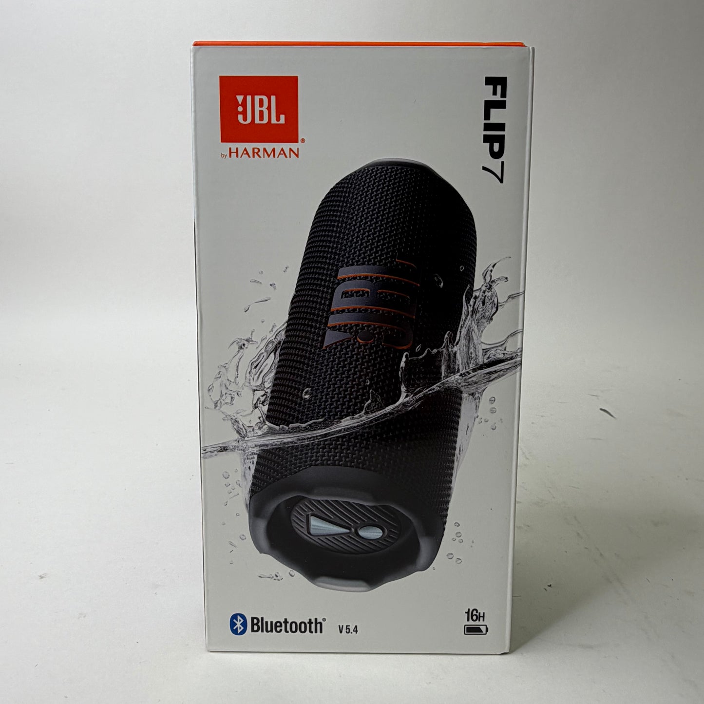 JBL Flip 7 Portable Wireless Bluetooth Speaker Black FLIP7R
