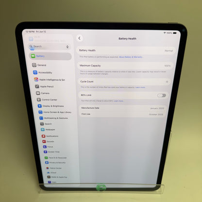 WiFi Only Apple iPad Pro 13" M4 256GB Space Black MVX23LL/A