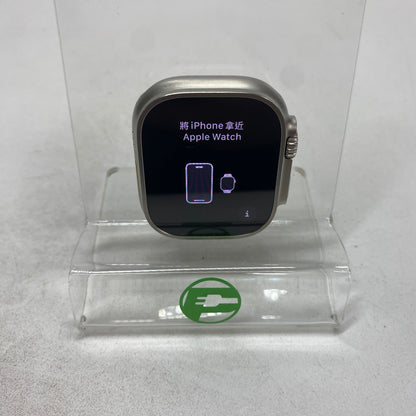Unlocked Apple Watch Ultra 2 49MM Natural Titanium A2986 Face Only