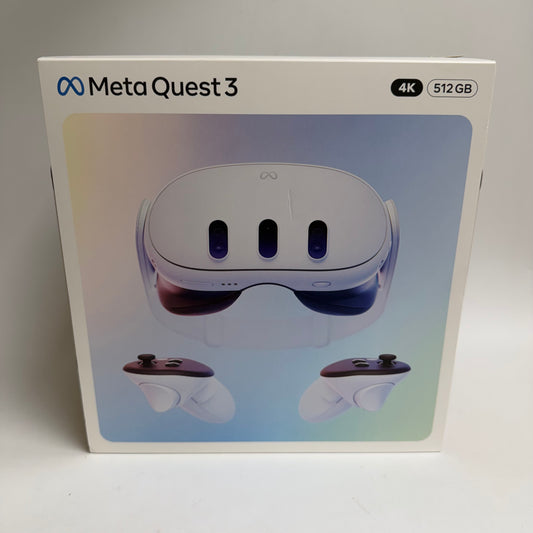 New Meta Quest 3 512GB Standalone All-in-One VR Headset S3A