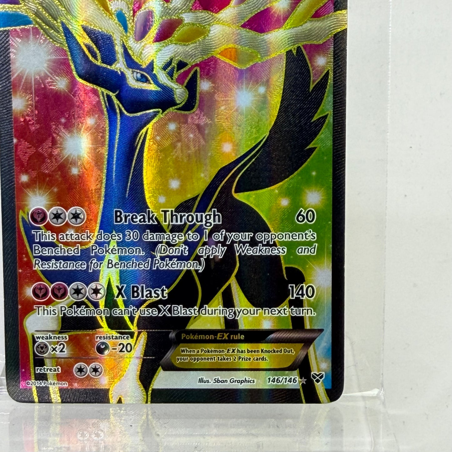 Pokémon TCG XY Xerneas EX 146/146 English