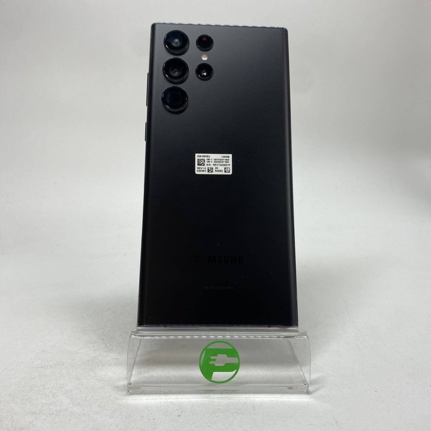 Factory Unlocked Samsung Galaxy S22 Ultra 8GB RAM 128GB SM-S908U Phantom Black