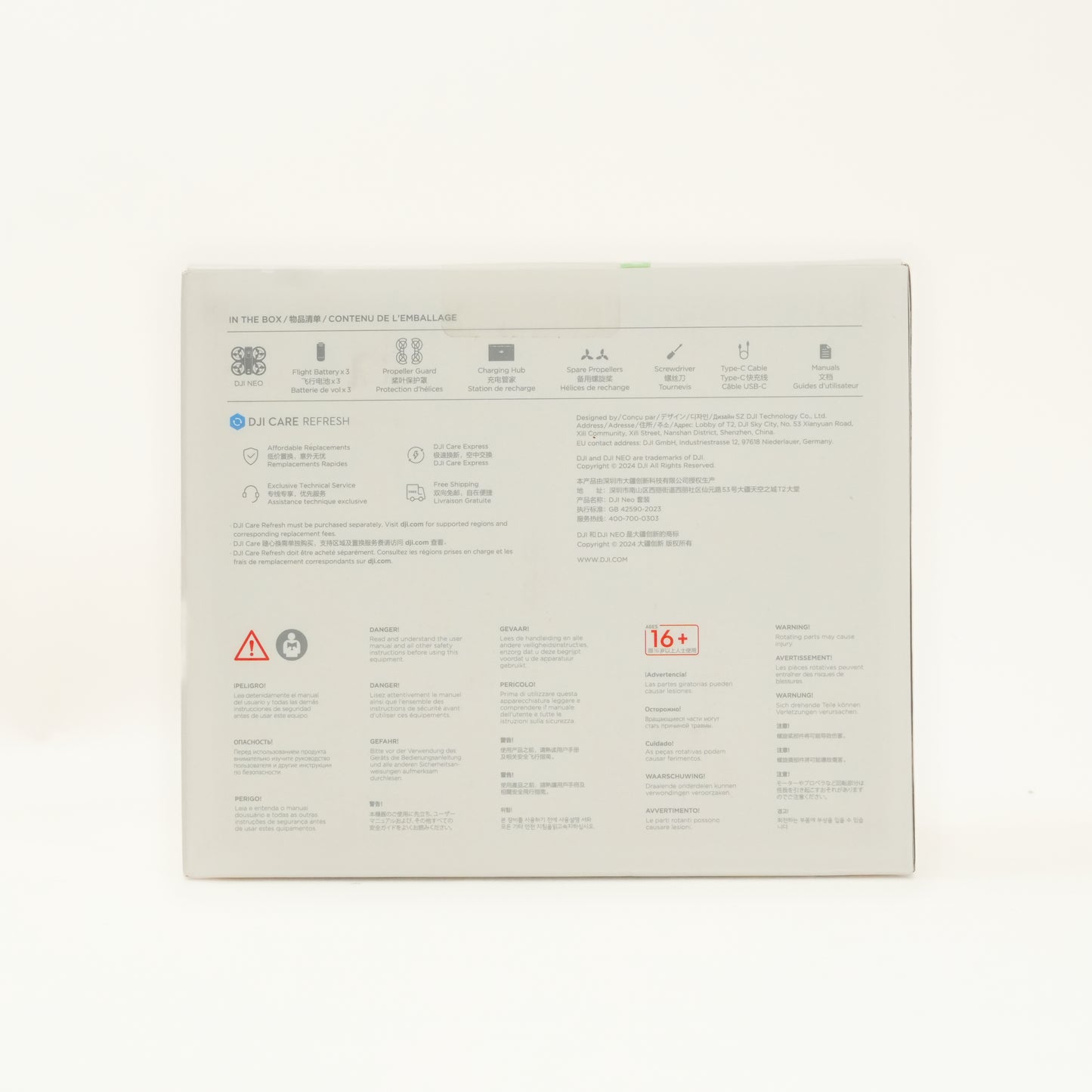 New DJI Neo Three Battery Combo