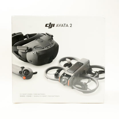 New DJI Avata 2 Fly Smart Combo (3 Batteries, Goggles N3)