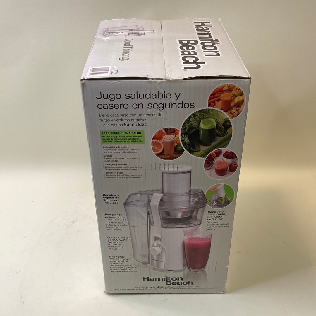 Hamilton Beach Big Mouth 800W Juice Extractor A4102