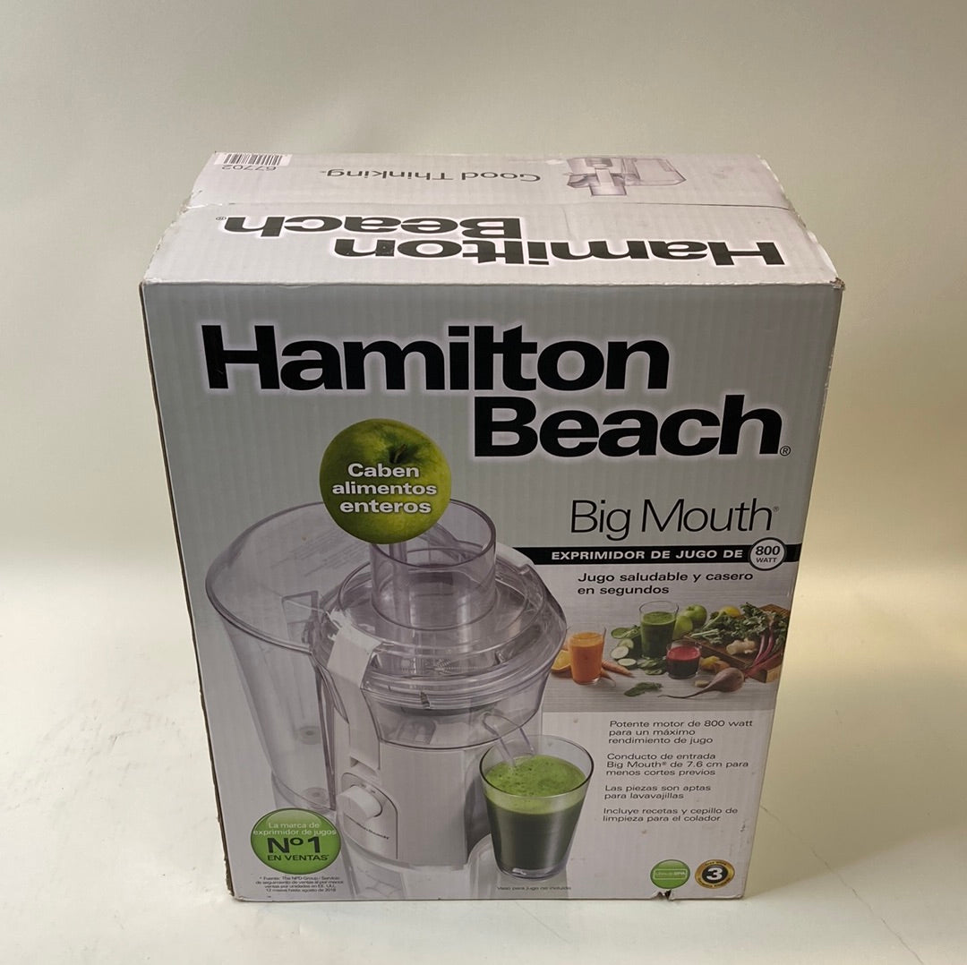 Hamilton Beach Big Mouth 800W Juice Extractor A4102