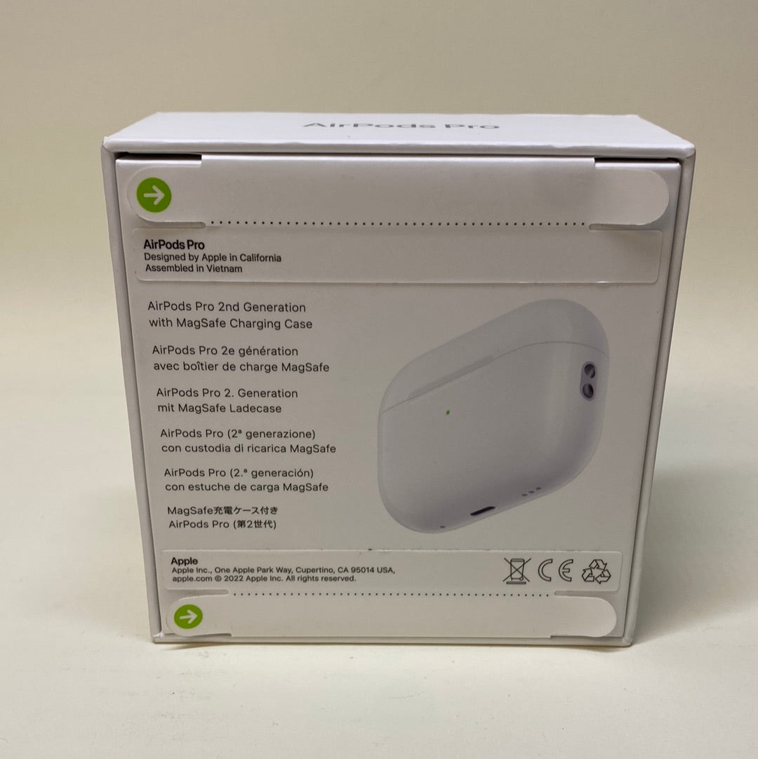 New Apple Airpods Pro 2nd Generation True Wireless Headphones MQD83AM/A