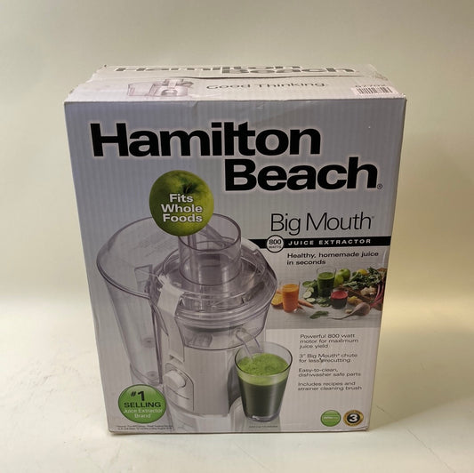 Hamilton Beach Big Mouth 800W Juice Extractor A4102