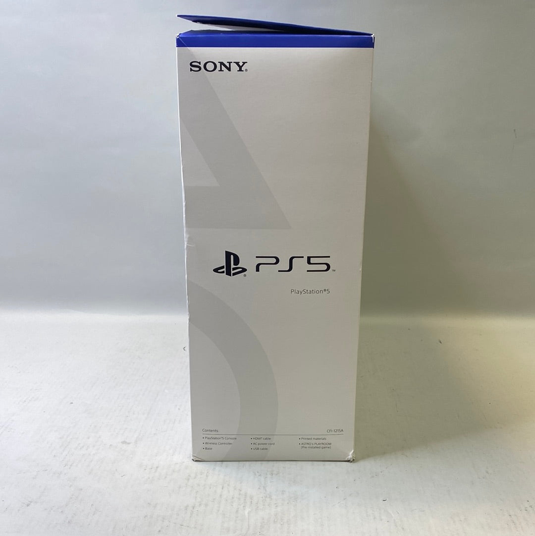 New Sony Playstation 5 PS5 Disc Version 825GB White CFI-1215A