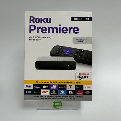 New Roku Premiere HD & HDR Streaming Made Easy 3920RW – Massapequa