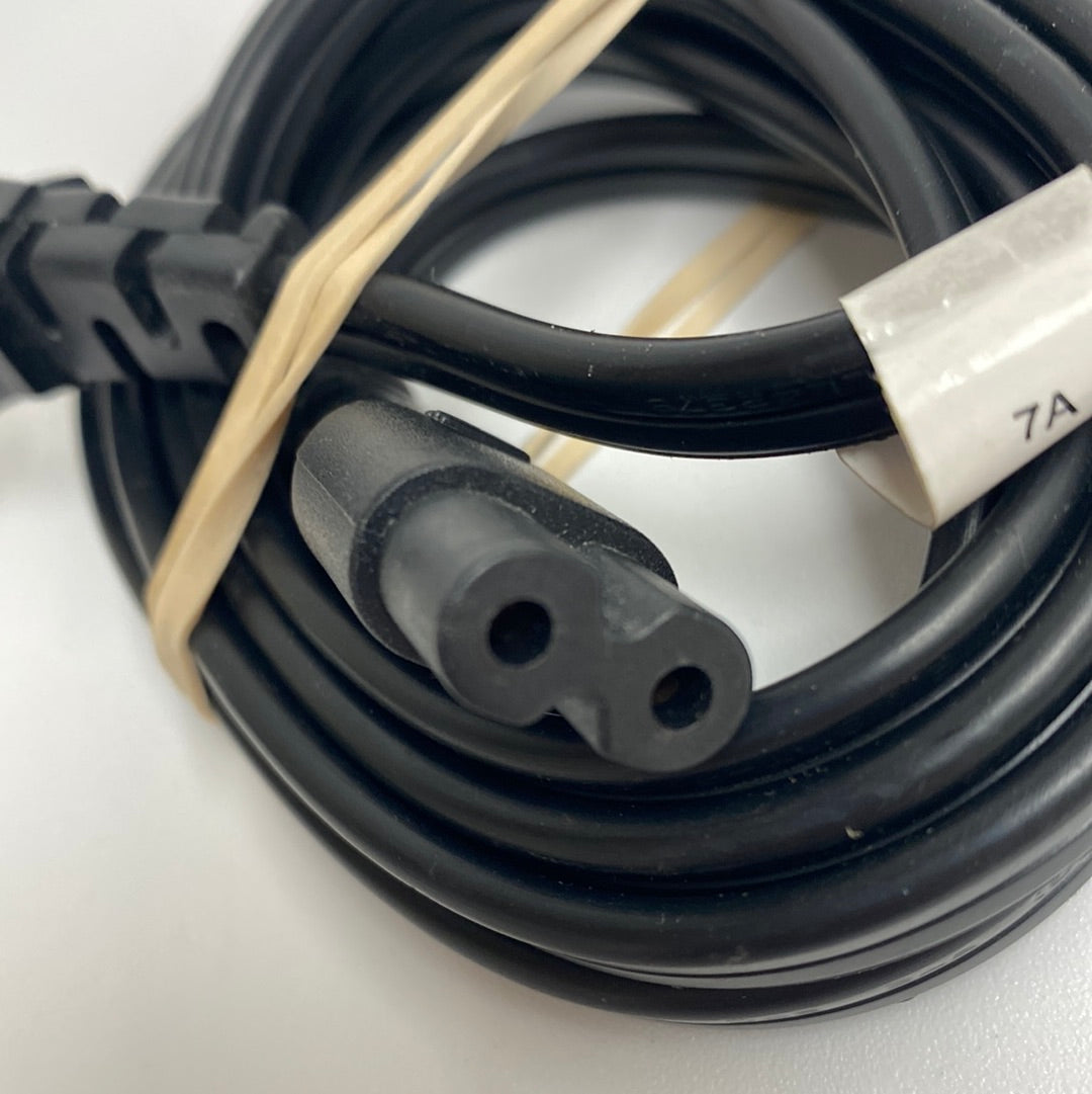 Power Cord Cable for Sony PlayStation 3 Slim PS3 Circle/Circle End with Lip