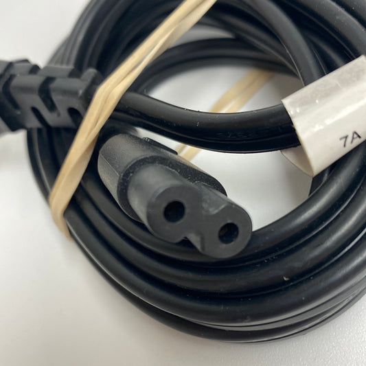 Power Cord Cable for Sony PlayStation 3 Slim PS3 Circle/Circle End with Lip