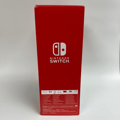 New Nintendo Switch Black OLED Console with Red and Blue Joycons HEG-001